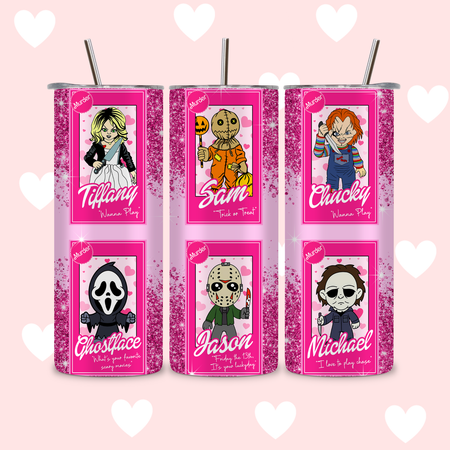 Pink Horror 20oz Tumbler
