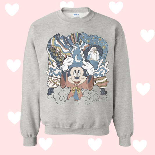 Mouse Wizard Crewneck