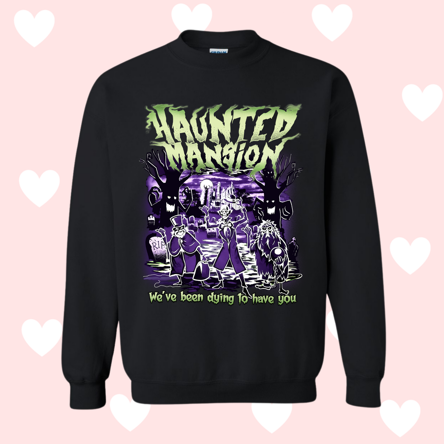 Spooky Graveyard Crewneck