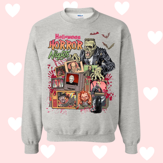 Vintage Halloween Nights Crewneck